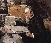 Portrait of the composer Nikolai Andreyevich Rimsky-Korsakov